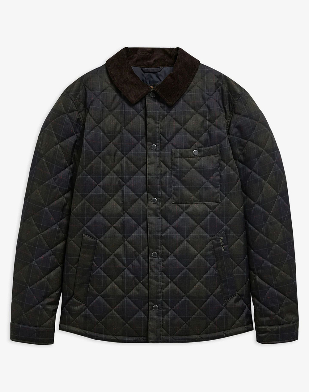 BARBOUR BARBOUR TARTAN SHIRT QUILTED JACKET