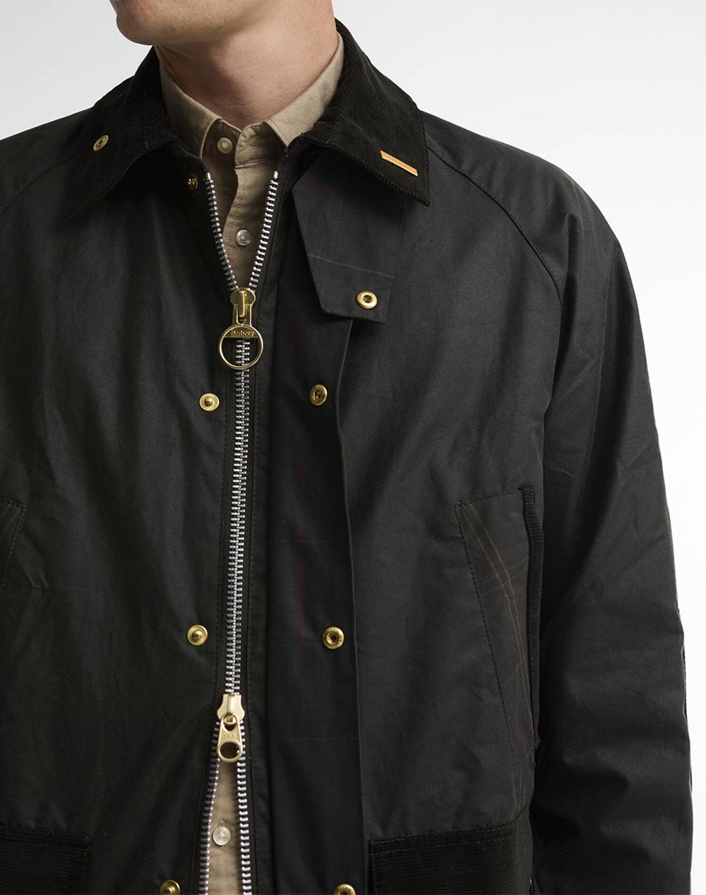 BARBOUR BARBOUR ICONS PATCH BEDALE WAX JACKET