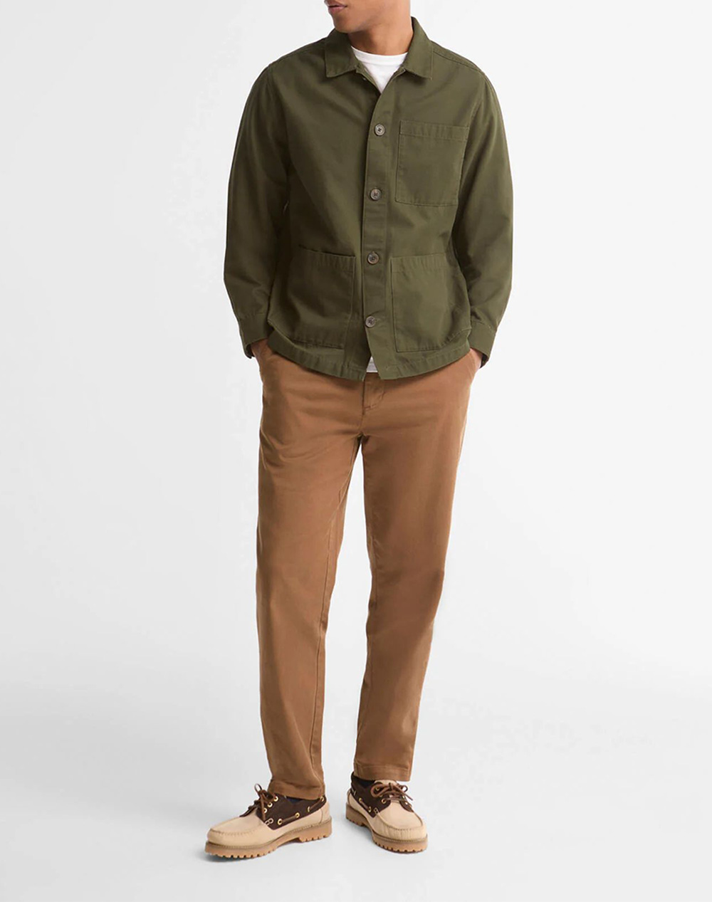 BARBOUR BARBOUR MARLTOWN TAILORED WOOL BLEND OVERSHIRT