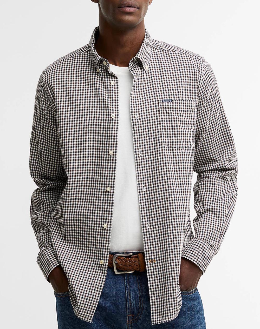 BARBOUR BARBOUR PADSHAW TAILORED GINGHAM SHIRT
