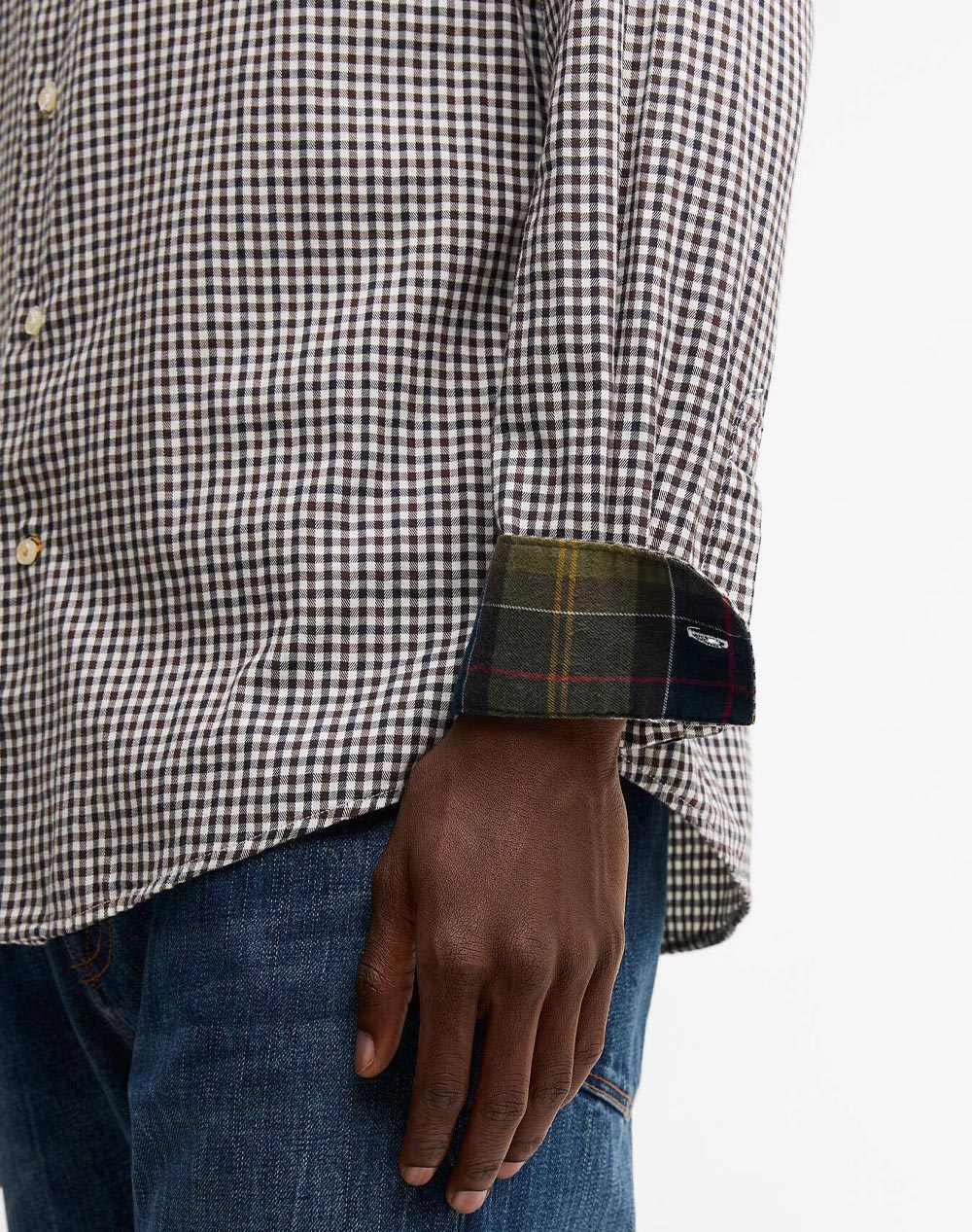 BARBOUR BARBOUR PADSHAW TAILORED GINGHAM SHIRT