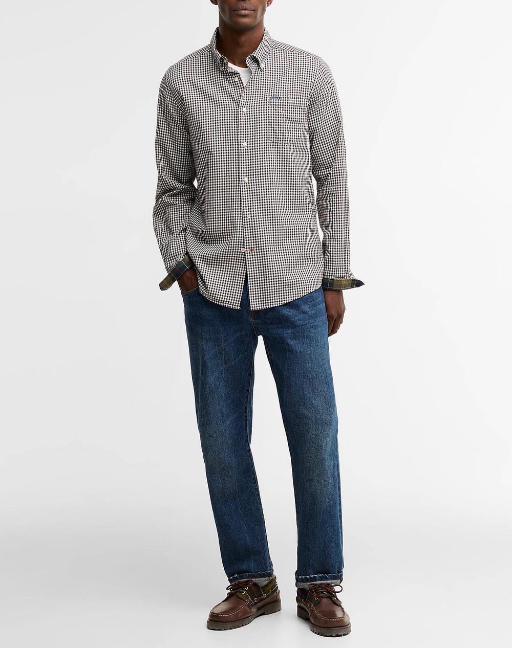 BARBOUR BARBOUR PADSHAW TAILORED GINGHAM SHIRT