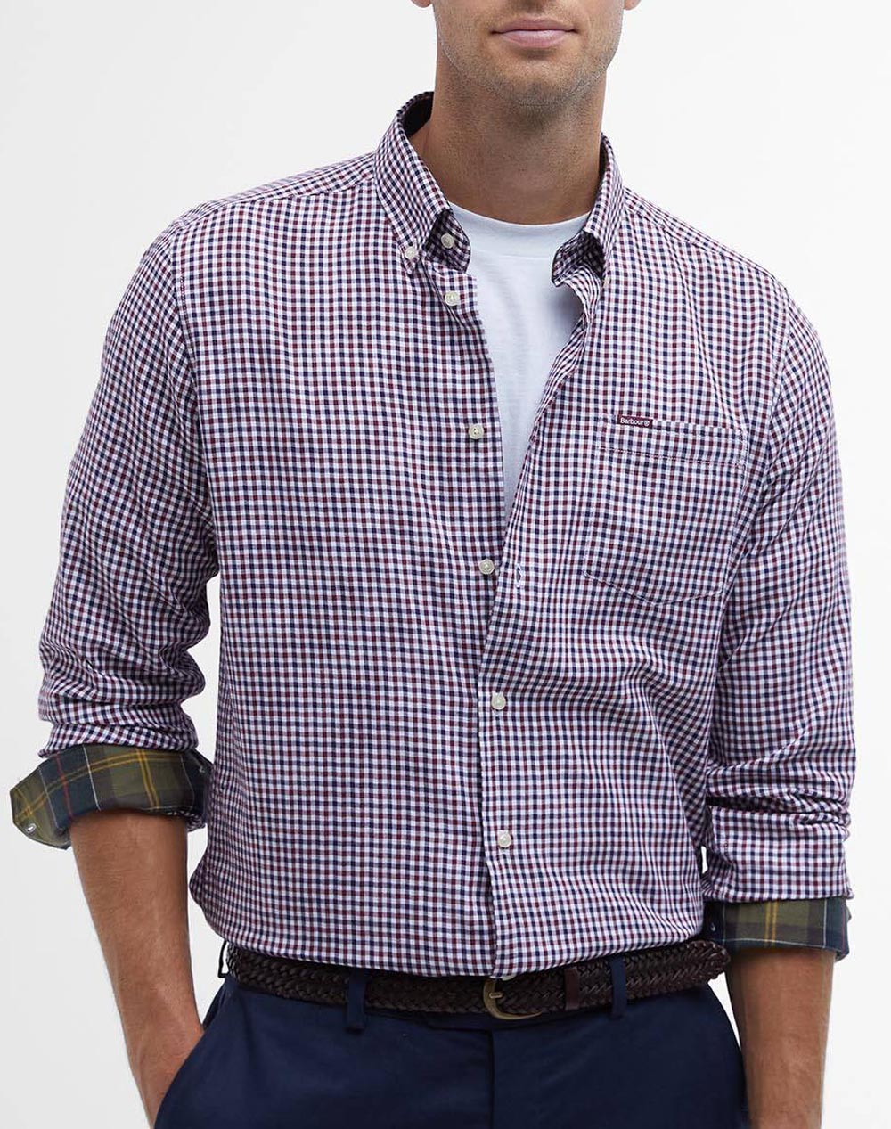 BARBOUR BARBOUR PADSHAW TAILORED GINGHAM SHIRT