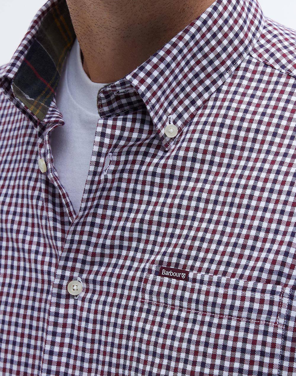 BARBOUR BARBOUR PADSHAW TAILORED GINGHAM SHIRT