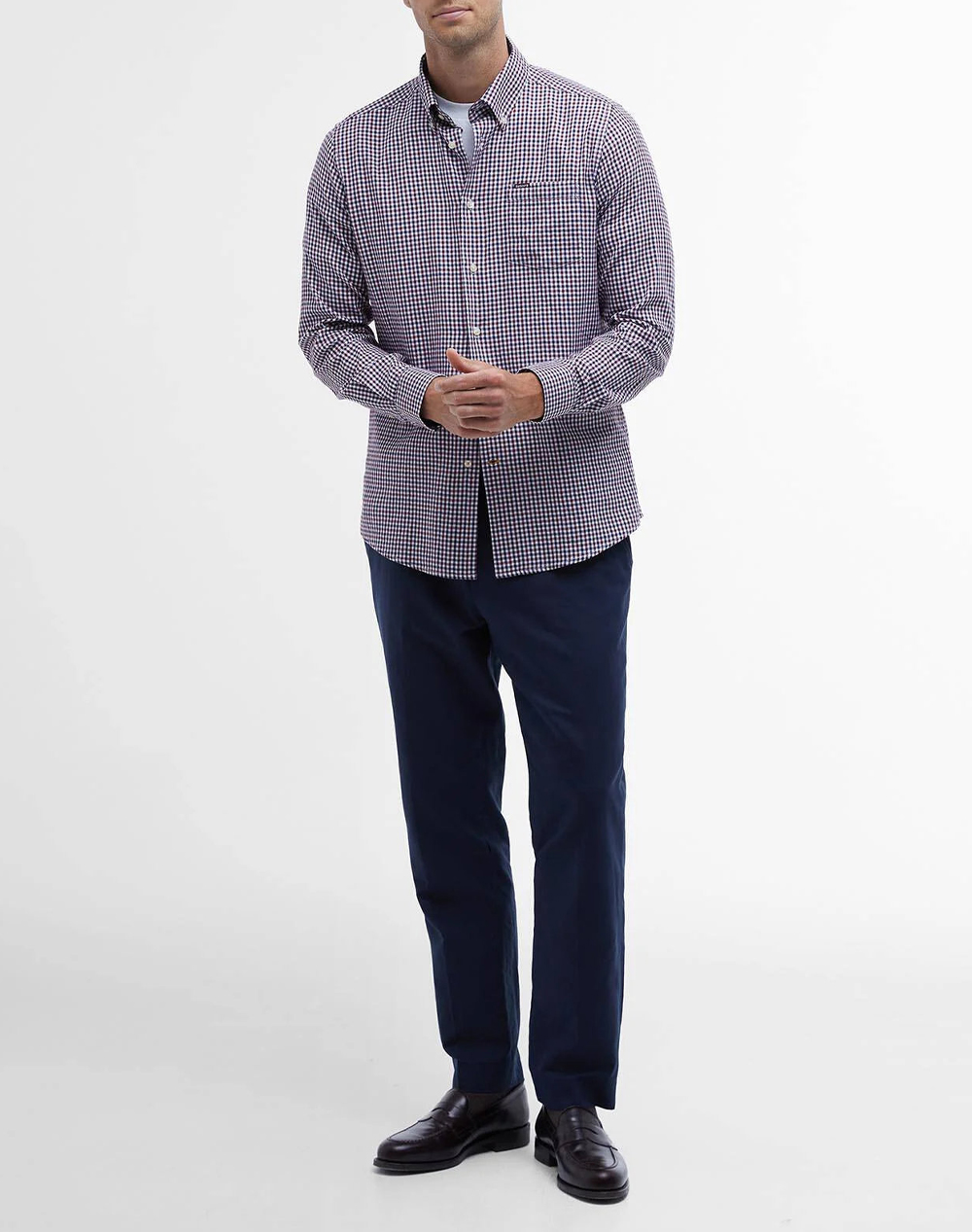 BARBOUR BARBOUR PADSHAW TAILORED GINGHAM SHIRT