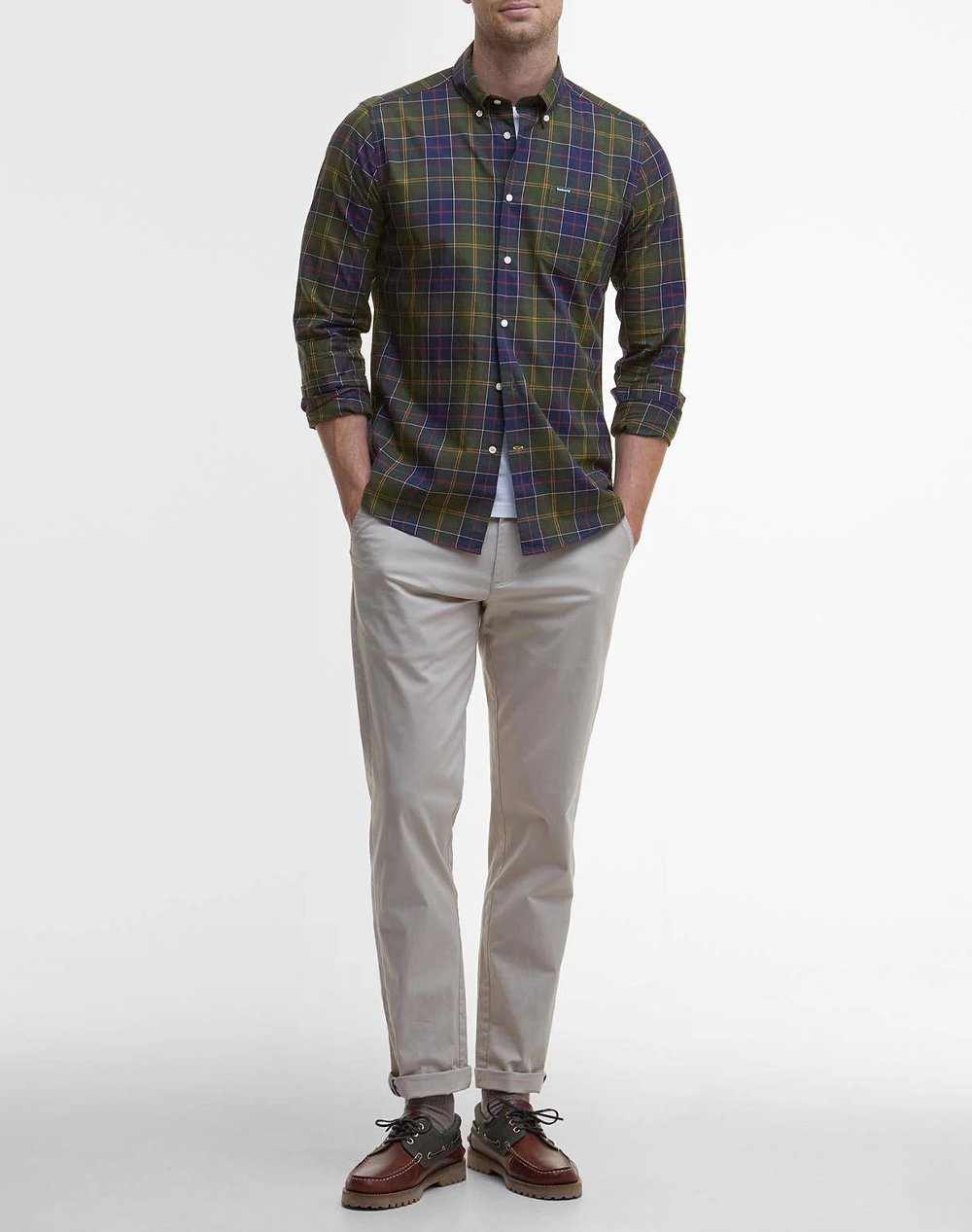 BARBOUR BARBOUR WETHERAM TAILORED TARTAN SHIRT