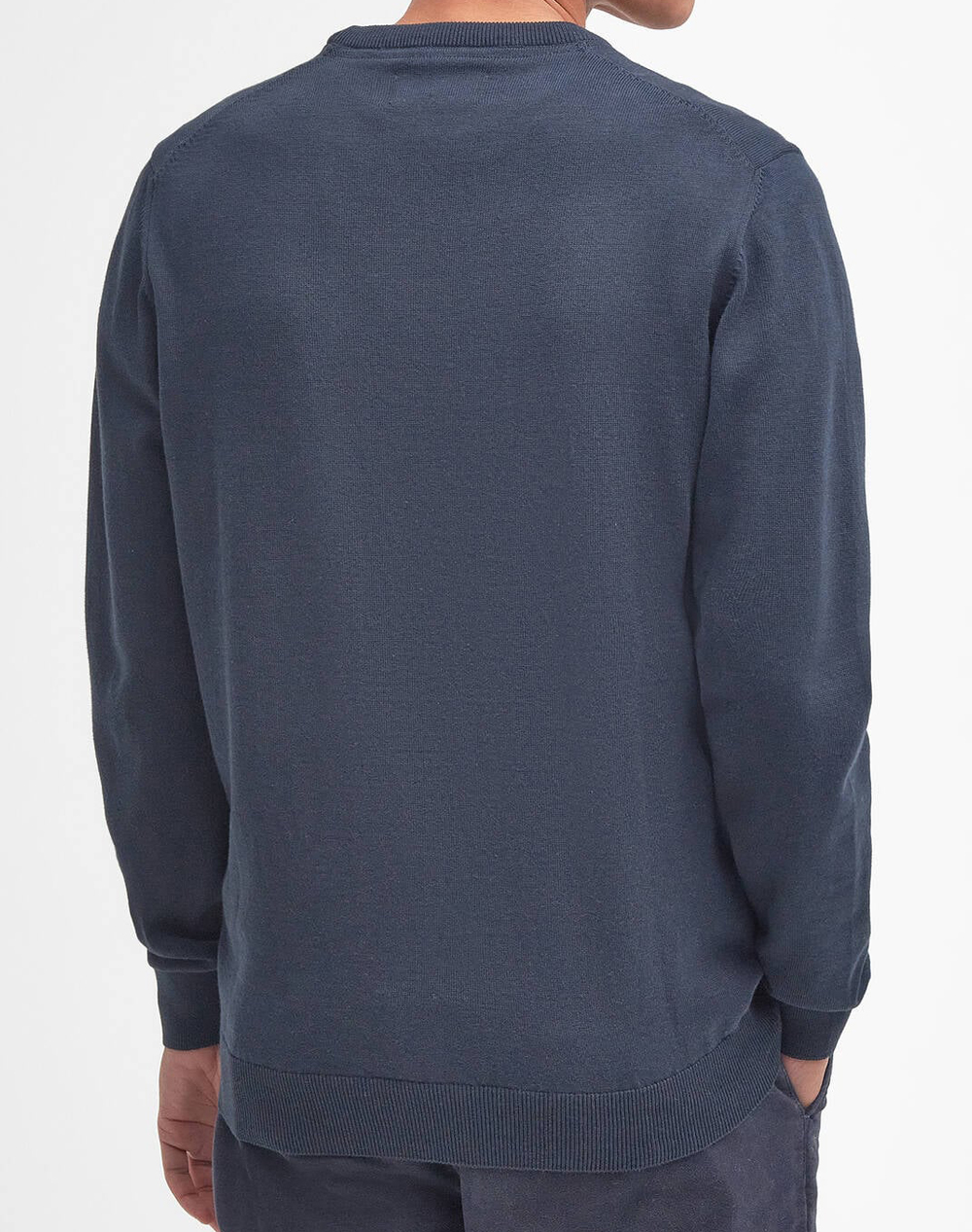 BARBOUR BARBOUR PIMA COTTON CREW NECK SWEATER