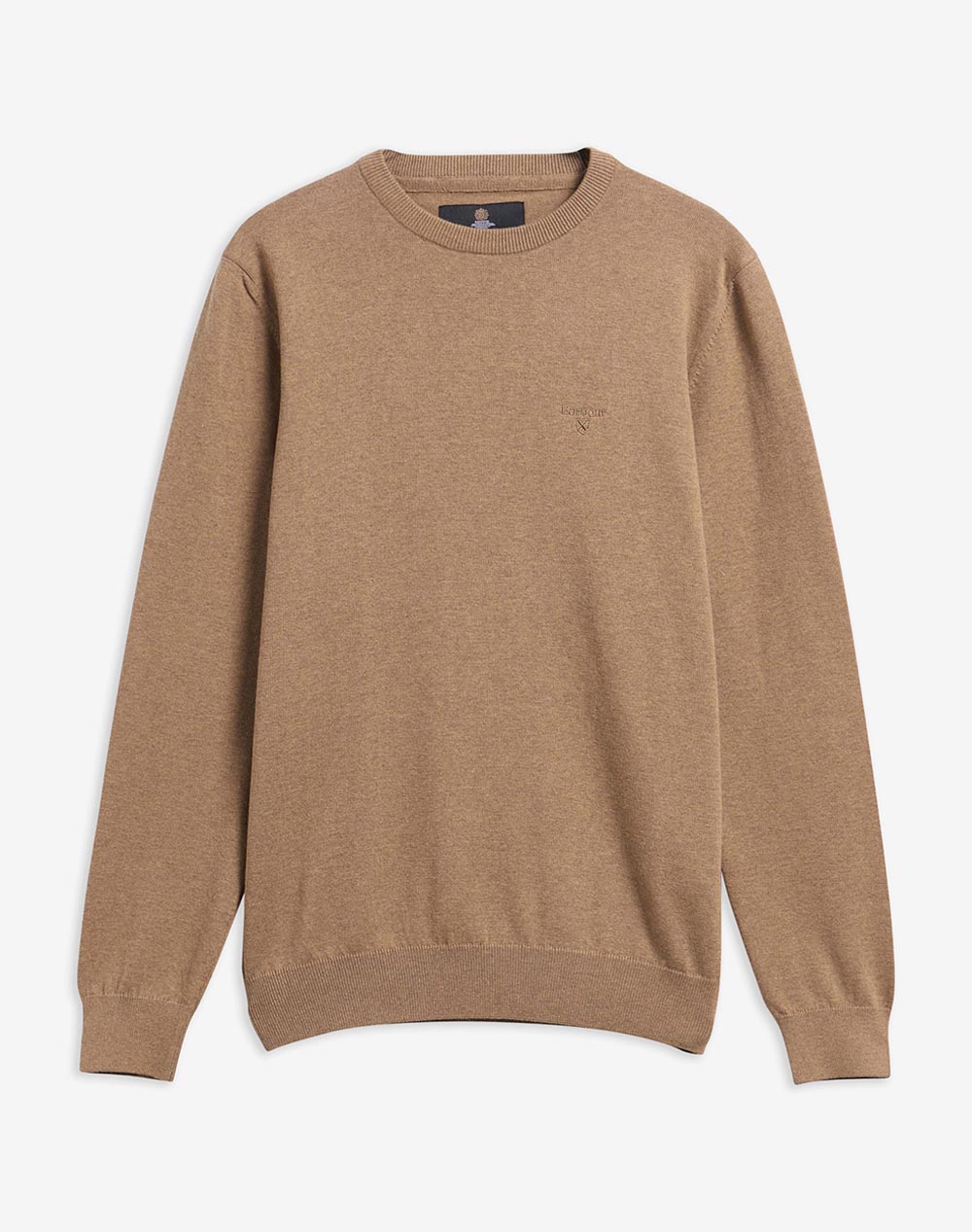 BARBOUR BARBOUR PIMA COTTON CREW NECK SWEATER