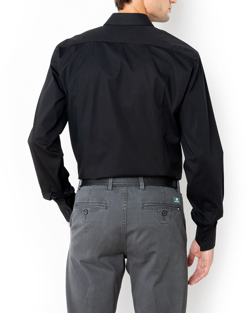 THE BOSTONIANS РИЗА ОТ ПОПЛИН SLIM FIT Plain POPLIN Classic Slim Fit