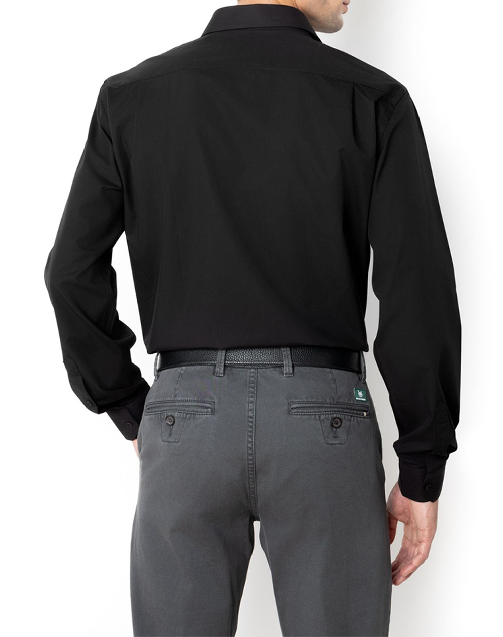 THE BOSTONIANS РИЗА ОТ ПОПЛИН CUSTOM FIT Plain POPLIN Classic Custom Fit