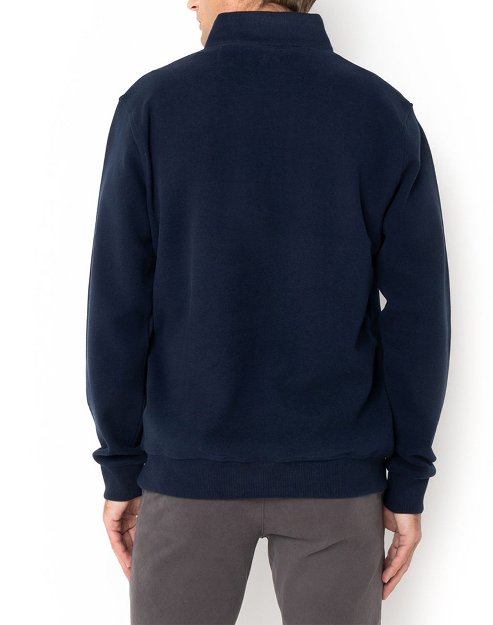 THE BOSTONIANS ПАМУЧЕН СУИТШЪР HALF ZIP REGULAR FIT