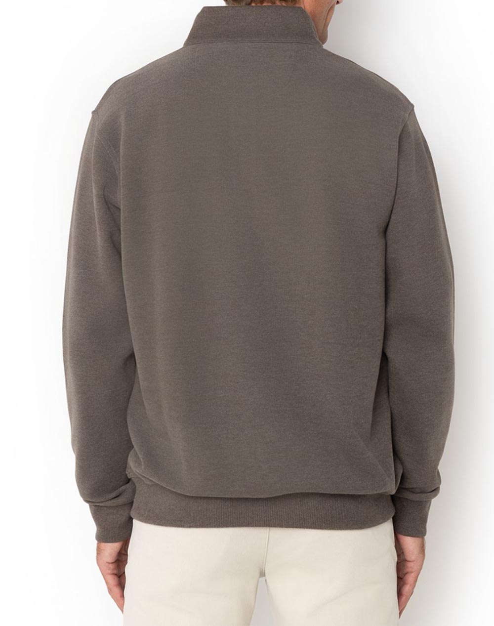 THE BOSTONIANS ПАМУЧЕН СУИТШЪР HALF ZIP REGULAR FIT