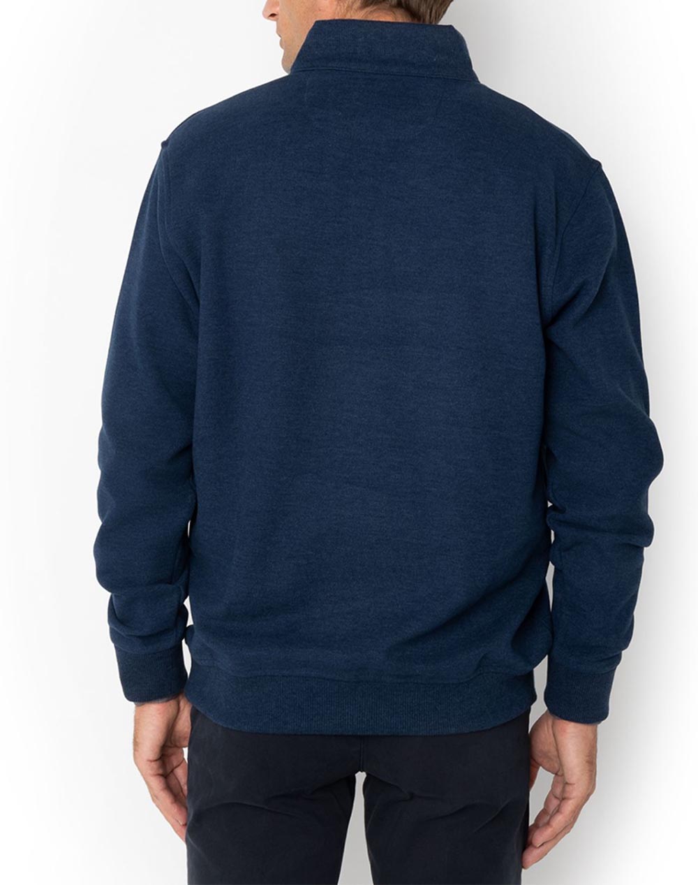 THE BOSTONIANS ПАМУЧЕН СУИТШЪР HALF ZIP REGULAR FIT