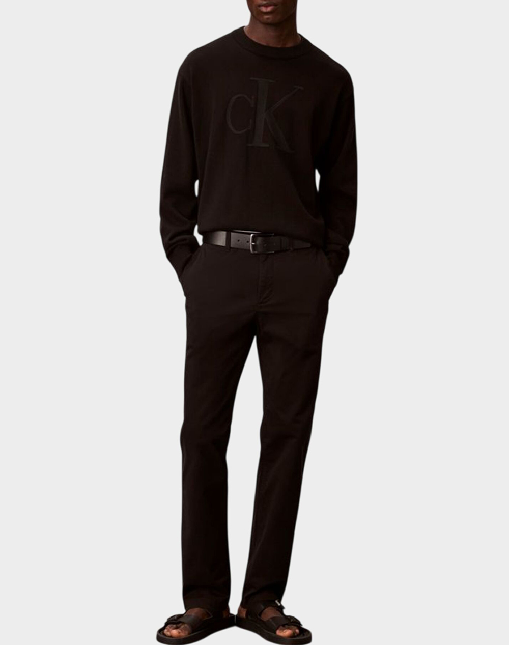 CALVIN KLEIN JEANS SLIM COMFORT COTTON CHINO PANT