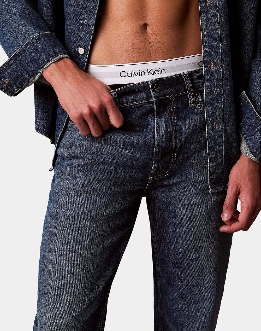 CALVIN KLEIN JEANS SLIM TAPER SAHARA SAND JEAN