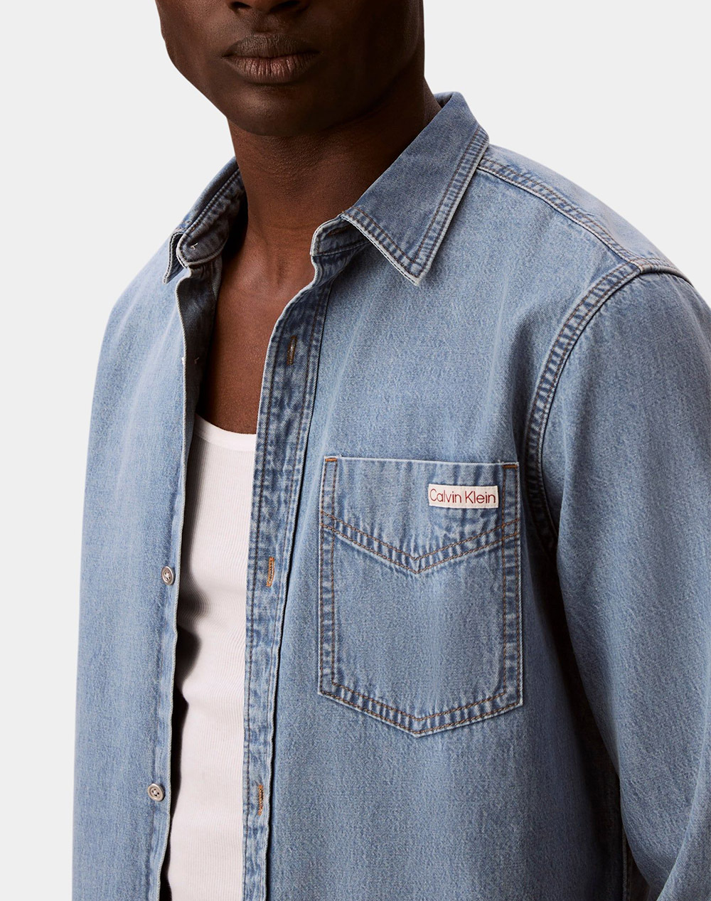 CALVIN KLEIN JEANS ESSENTIAL CLASSIC 205 LT BLUE SH