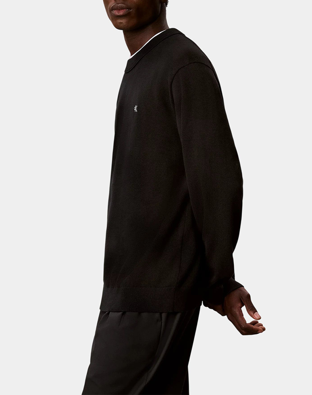 CALVIN KLEIN JEANS LS EU CLSC CTTN CRWNK SWTR 12GG