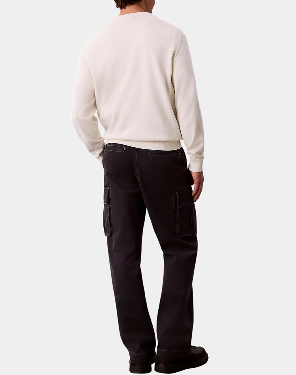 CALVIN KLEIN JEANS LS EU CLSC CTTN CRWNK SWTR 12GG