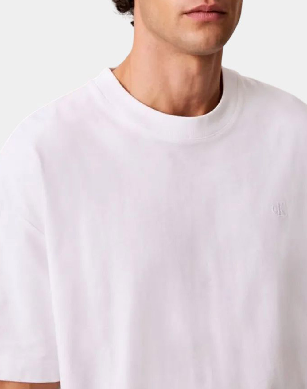 CALVIN KLEIN JEANS A- SS OVERSIZED EMBOSS MONOLOGO