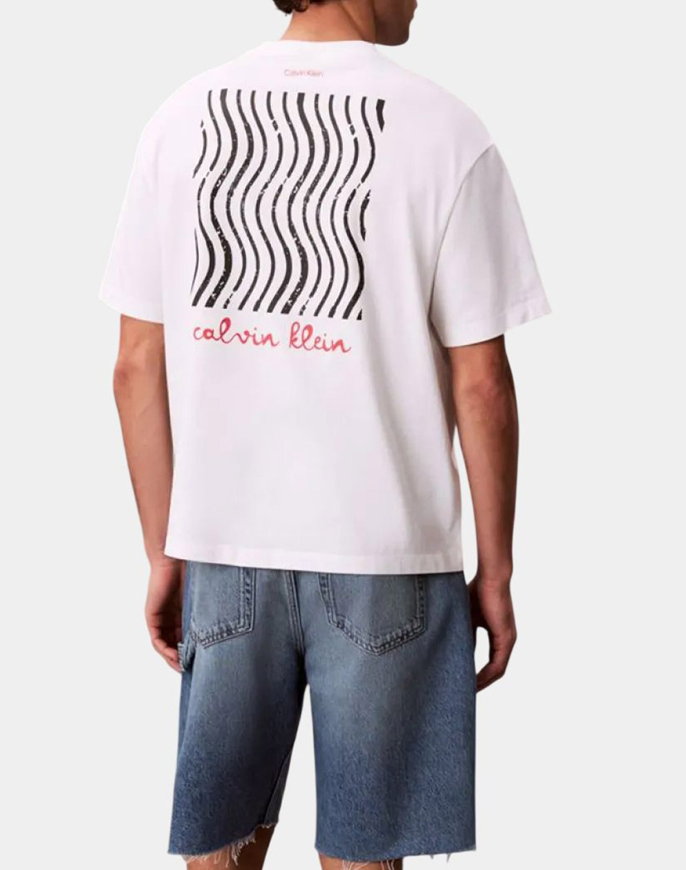 CALVIN KLEIN JEANS SS 16s CK TRVL LINES GRAPHIC TEE
