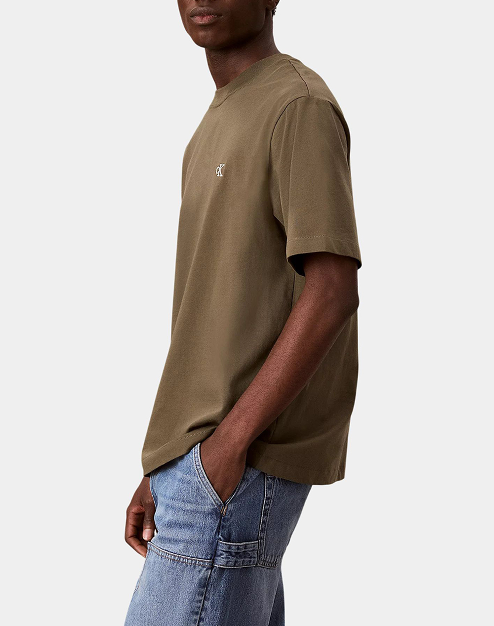 CALVIN KLEIN JEANS SS MONOGRAM 20S EASY TEE