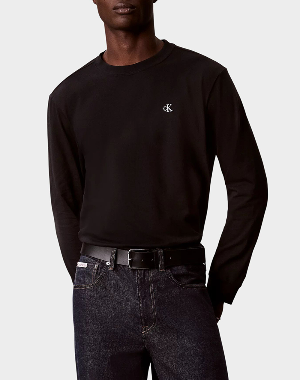 CALVIN KLEIN JEANS LS EASY MONOGRAM TEE