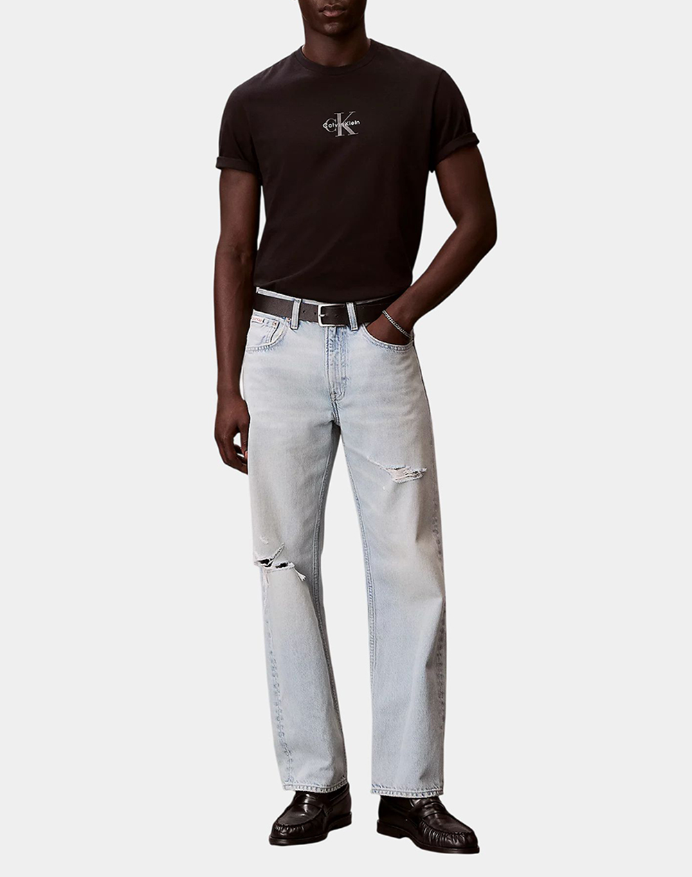 CALVIN KLEIN JEANS SS 30S MICRO MONOLOGO GRAPHIC TE