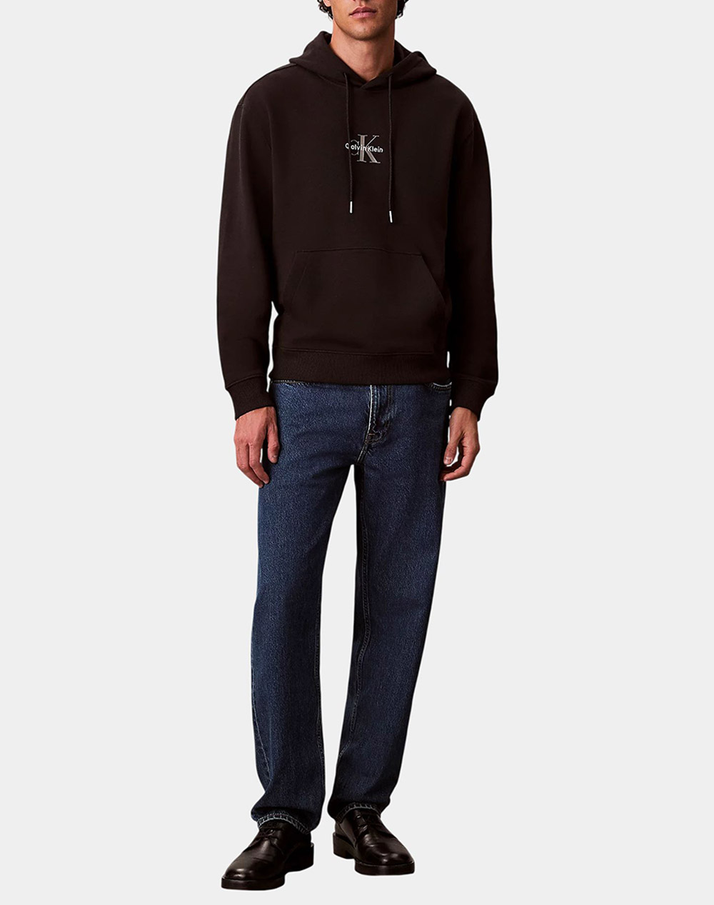 CALVIN KLEIN JEANS LS EU 350TERRY MICRO MONOLOGO HO