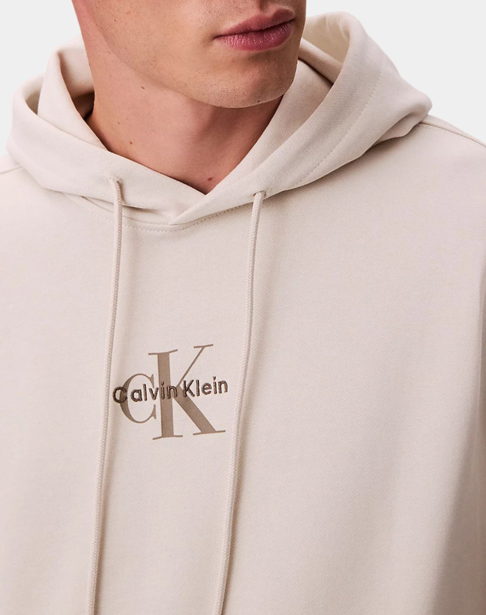 CALVIN KLEIN JEANS LS EU 350TERRY MICRO MONOLOGO HO