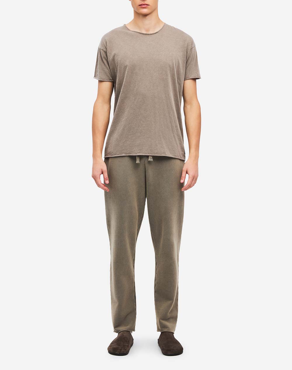 DIRTY LAUNDRY SWEATPANTS WITH DESTROYS