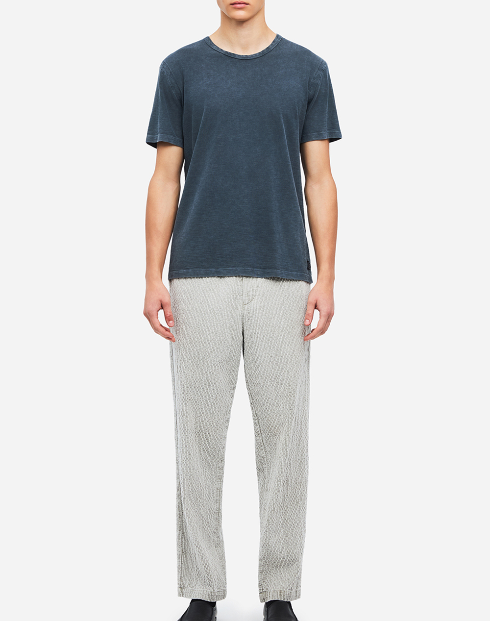 DIRTY LAUNDRY SLUB T-SHIRT WITH SEAM DETAIL