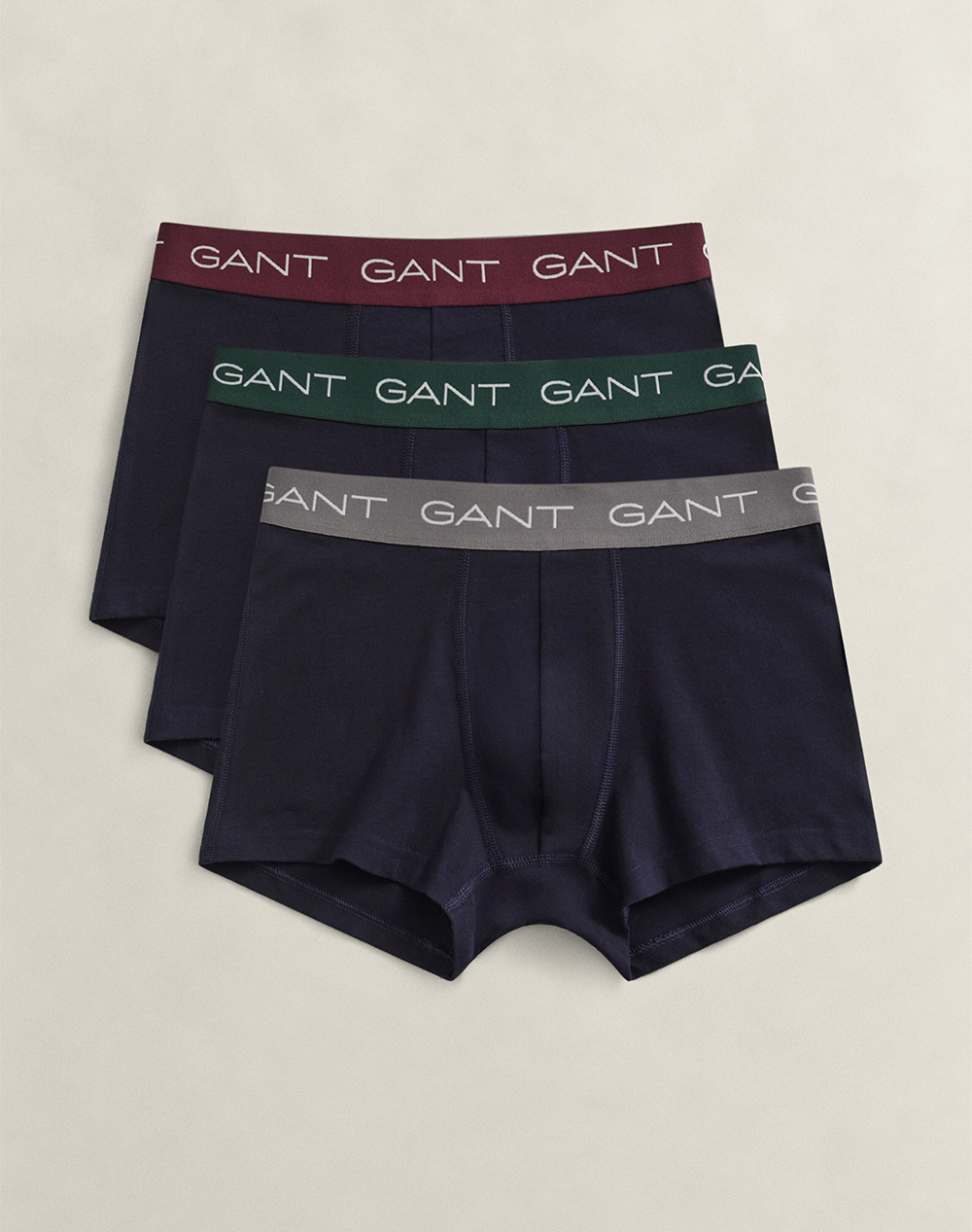 GANT КОМПЛЕКТ 3 БЕЛЬО TRUNK TRUNK 3-PACK