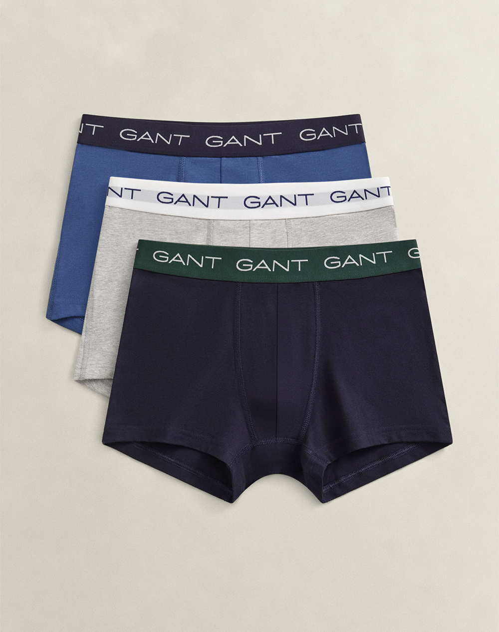 GANT КОМПЛЕКТ 3 БЕЛЬО TRUNK TRUNK 3-PACK