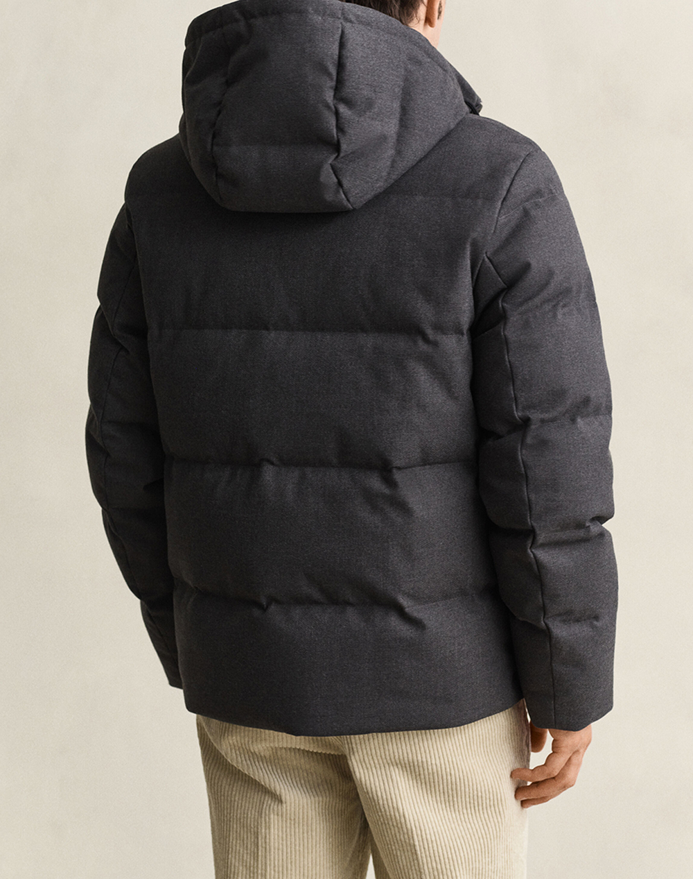 GANT ЯКЕ FLANNEL DOWN JACKET