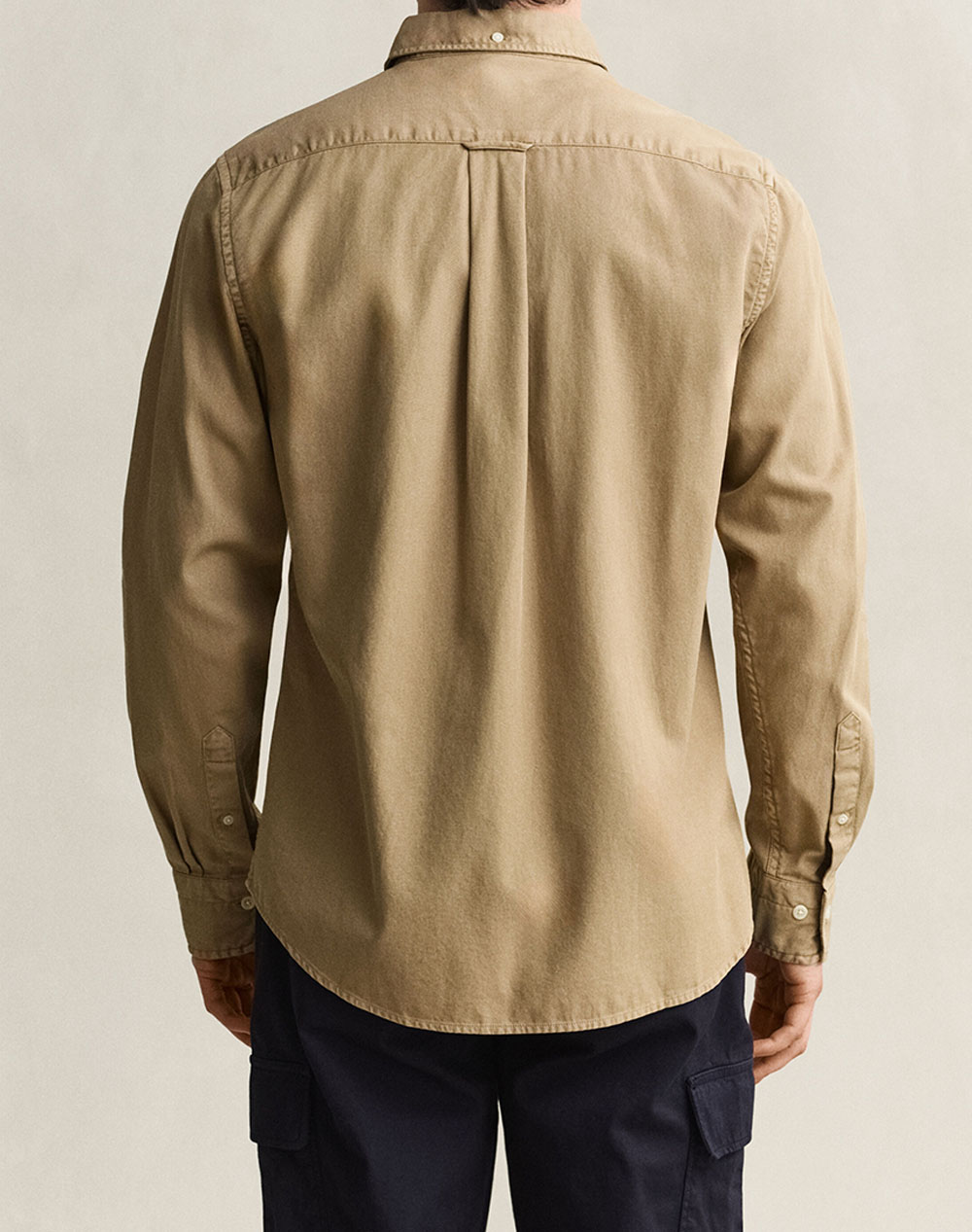 GANT РИЗА С ДЪЛЪГ РЪКАВ REG GMNT DYED TWILL SHIRT