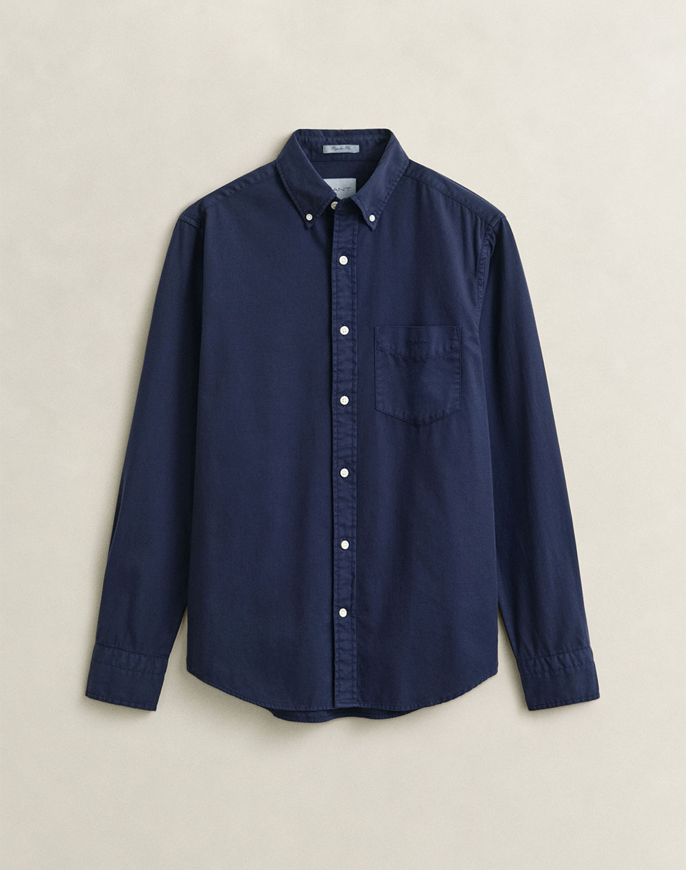 GANT РИЗА С ДЪЛЪГ РЪКАВ REG GMNT DYED TWILL SHIRT
