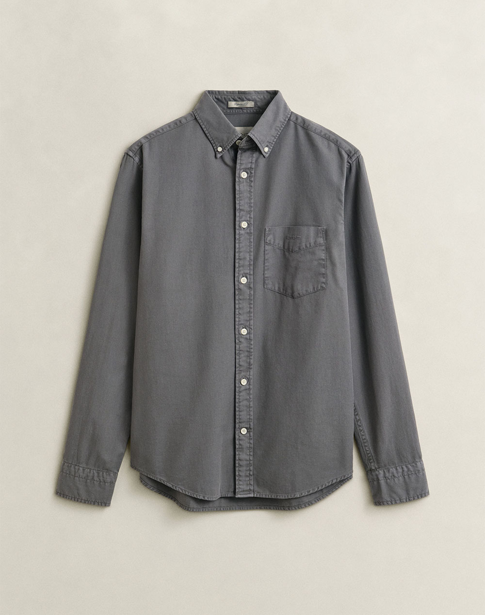 GANT РИЗА С ДЪЛЪГ РЪКАВ REG GMNT DYED TWILL SHIRT