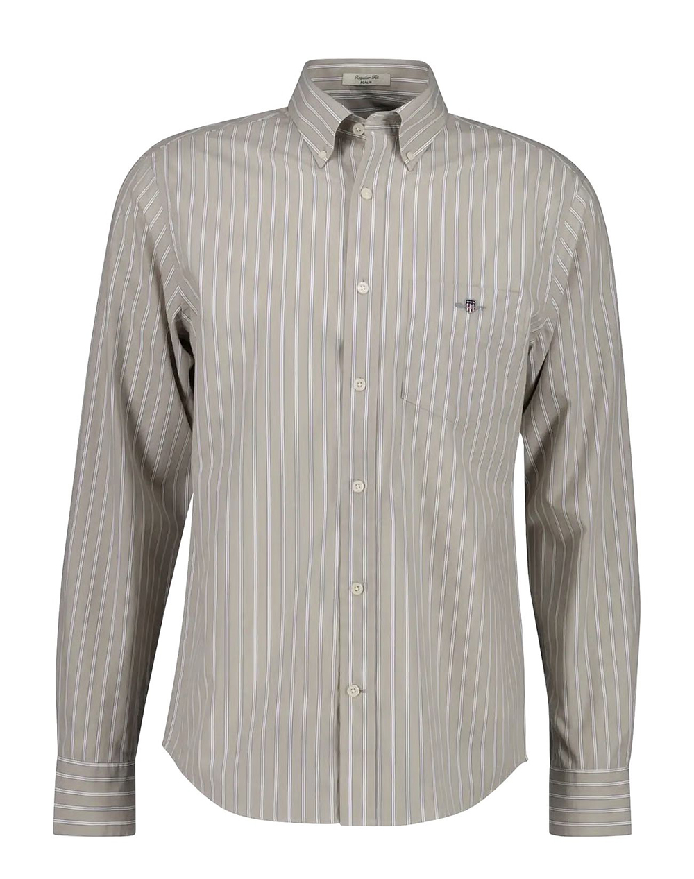 GANT РИЗА С ДЪЛЪГ РЪКАВ REG POPLIN STRIPE SHIRT