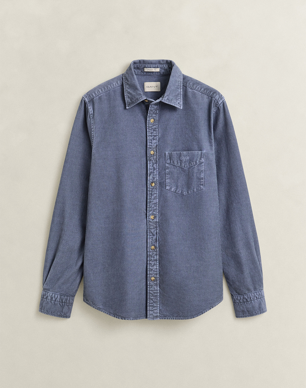 GANT РИЗА С ДЪЛГИ РЪКАВИ REG GMNT DYED CORD SHIRT