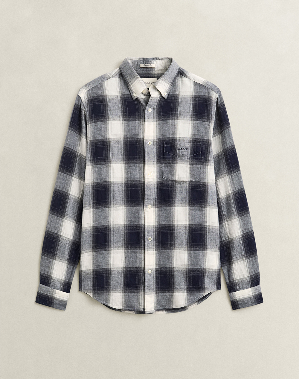 GANT РИЗА ДЪЛЪГ РЪКАВ REG WINDBLOWN FLANNEL CHECK SHIRT