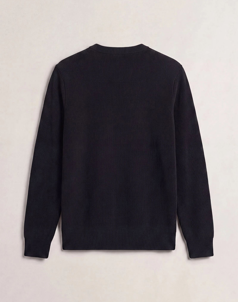 GANT ПУЛОВЕР С ДЪЛЪГ РЪКАВ MICRO TEXTURED COTTON C-NECK