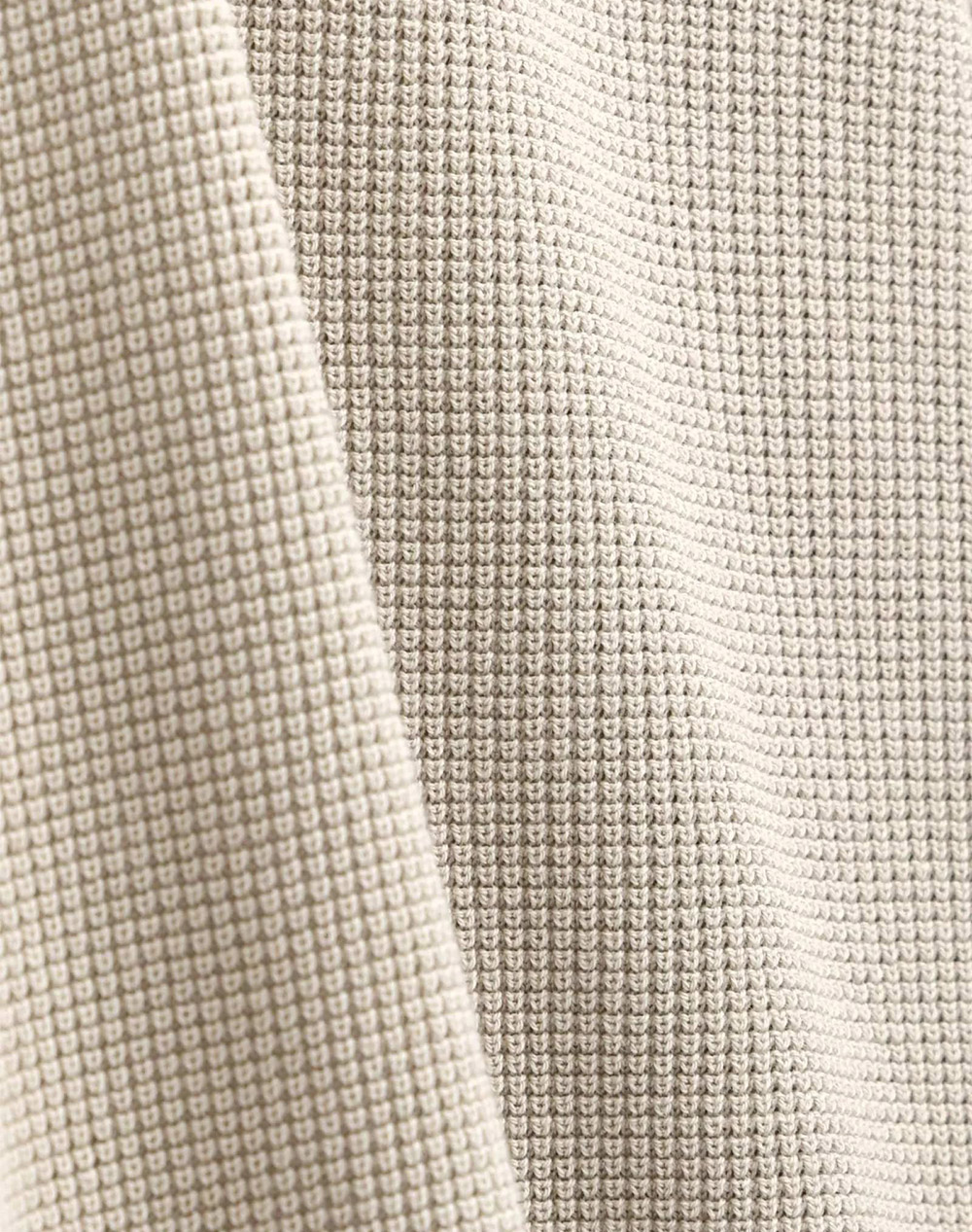 GANT ПУЛОВЕР С ДЪЛЪГ РЪКАВ MICRO TEXTURED COTTON HALF ZIP