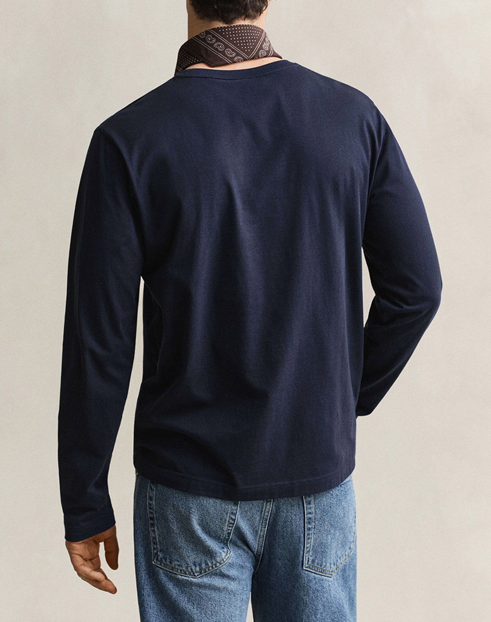 GANT БЛУЗА С ДЪЛЪГ РЪКАВ REG SHIELD LS T-SHIRT