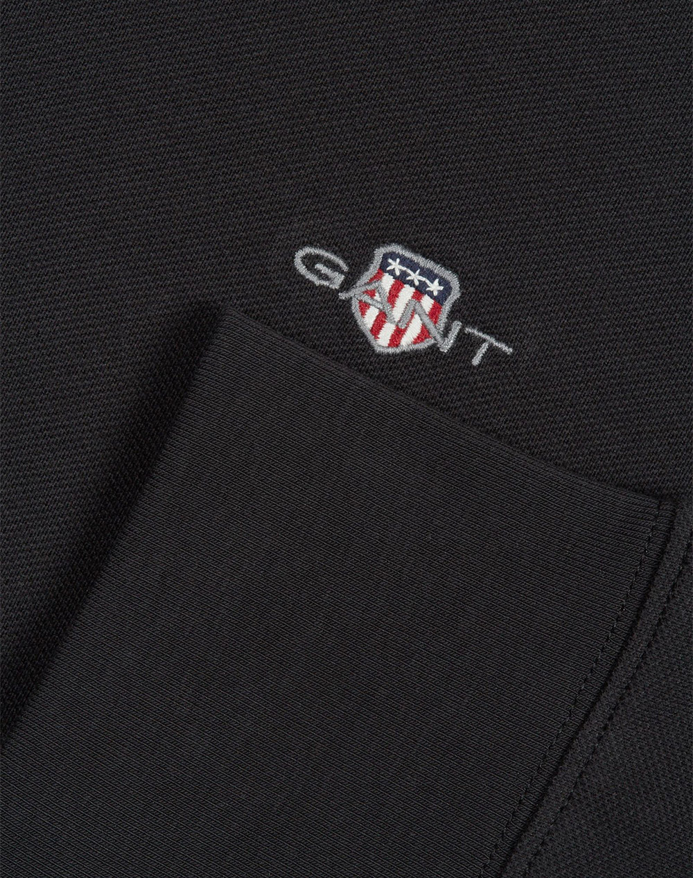 GANT БЛУЗА С ДЪЛЪГ РЪКАВ SLIM PIQUE LS T-SHIRT