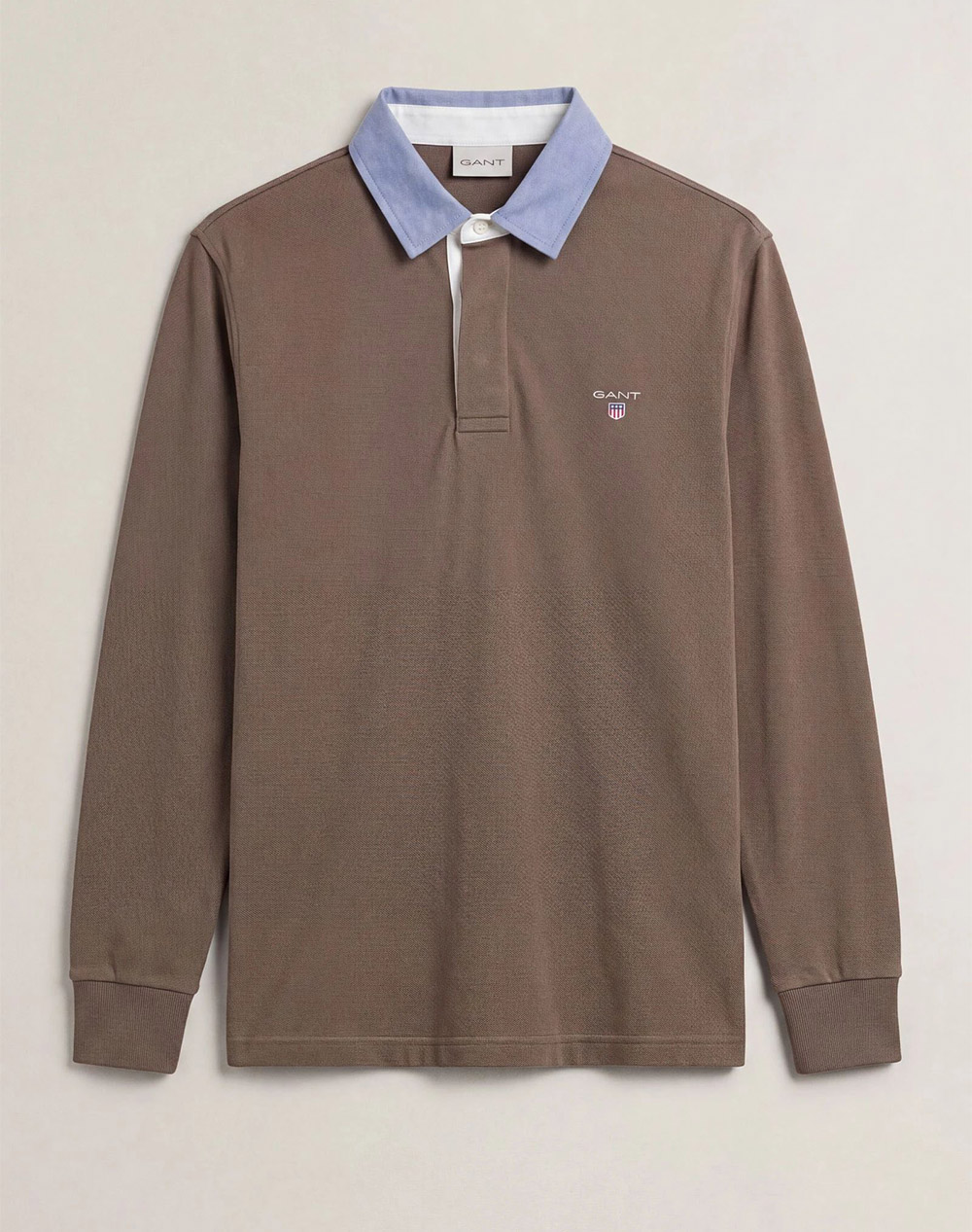 GANT БЛУЗА С ДЪЛЪГ РЪКАВ REG CHAMBRAY HEAVY RUGGER