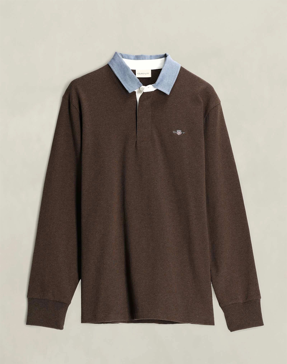 GANT БЛУЗА С ДЪЛЪГ РЪКАВ REG CHAMBRAY HEAVY RUGGER
