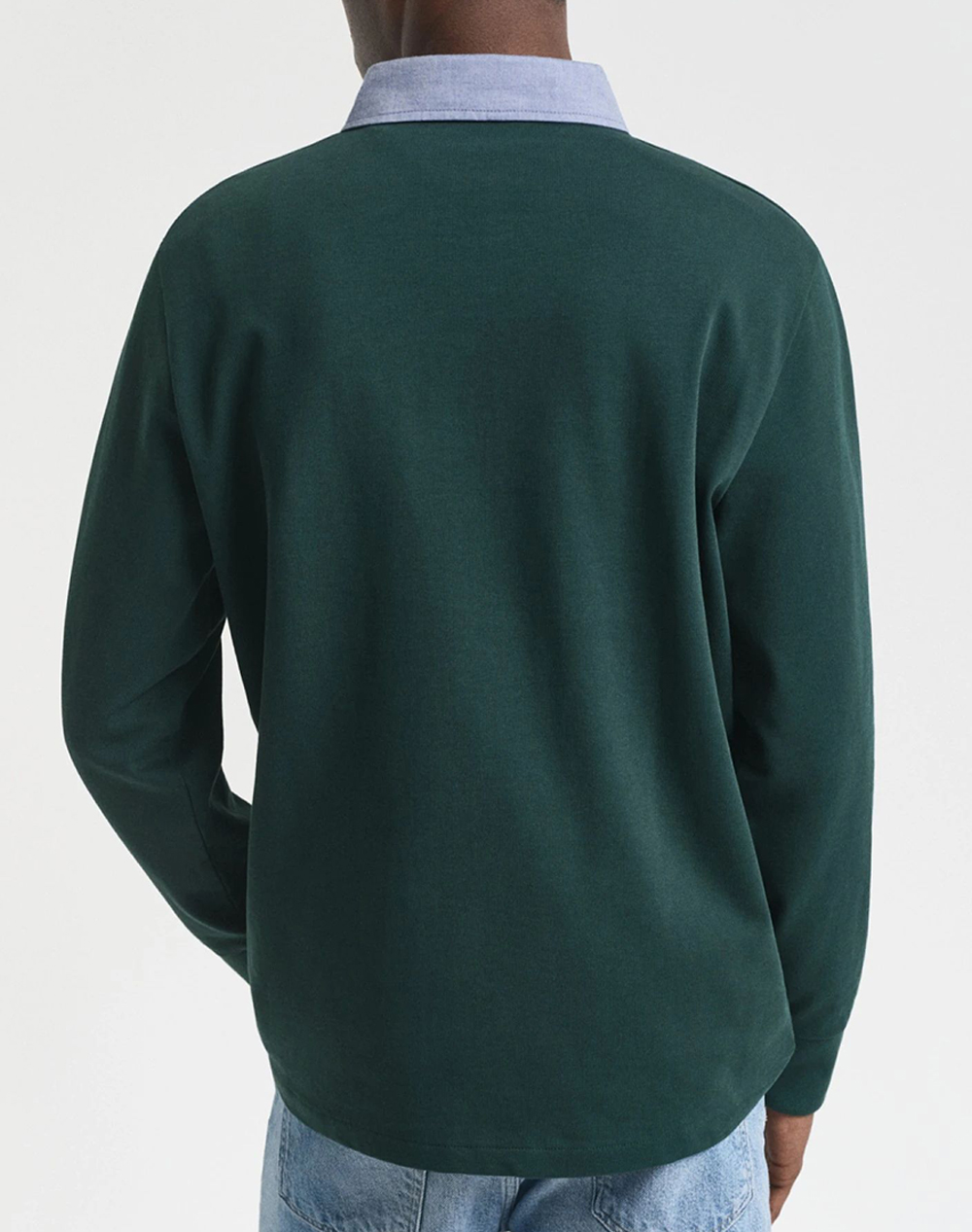 GANT БЛУЗА С ДЪЛЪГ РЪКАВ REG CHAMBRAY HEAVY RUGGER