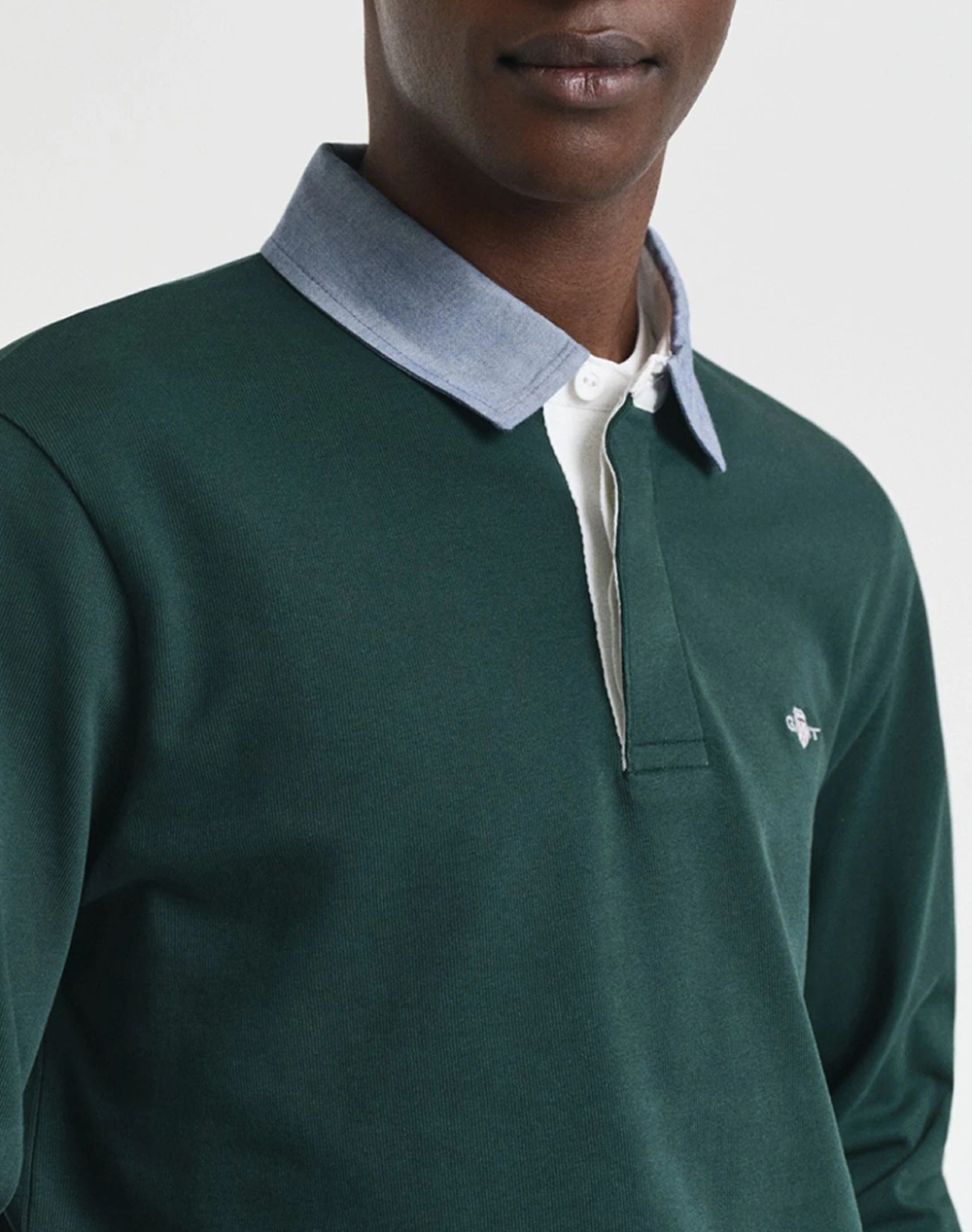 GANT БЛУЗА С ДЪЛЪГ РЪКАВ REG CHAMBRAY HEAVY RUGGER
