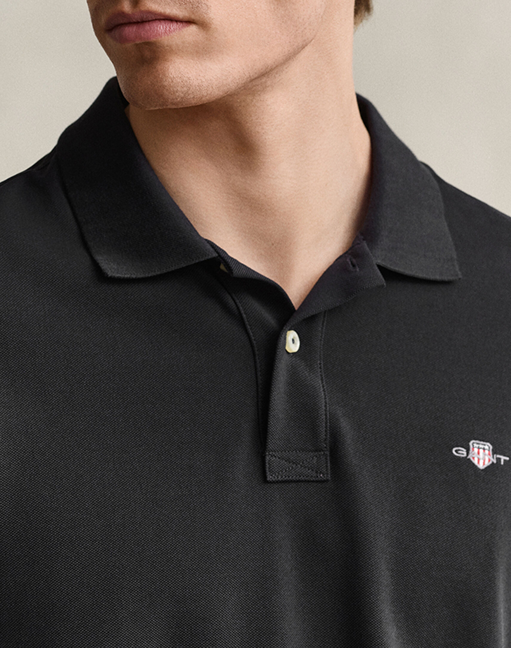 GANT БЛУЗА С ДЪЛГИ РЪКАВИ REG SHIELD LS PIQUE RUGGER