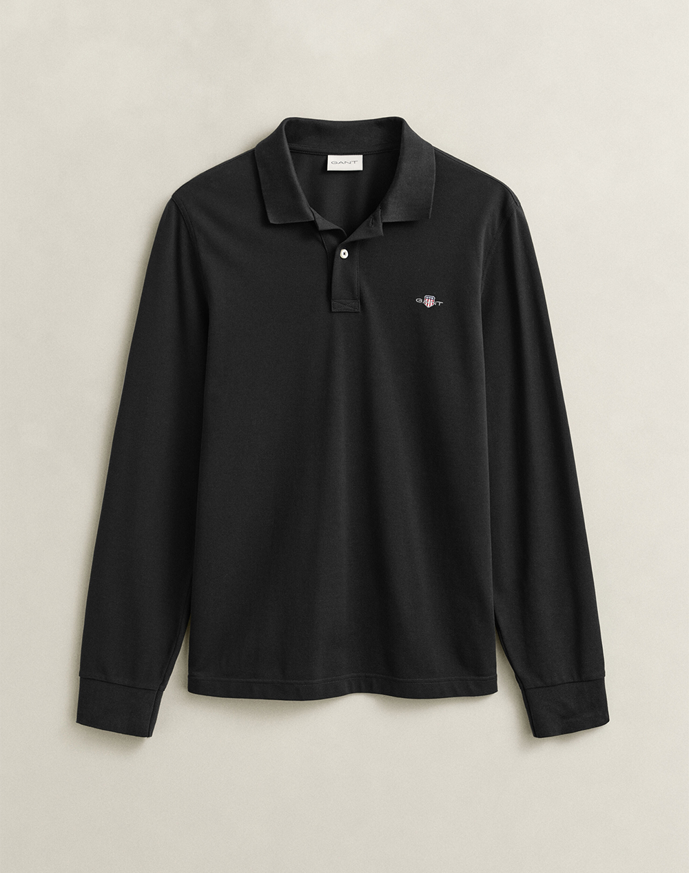 GANT БЛУЗА С ДЪЛГИ РЪКАВИ REG SHIELD LS PIQUE RUGGER